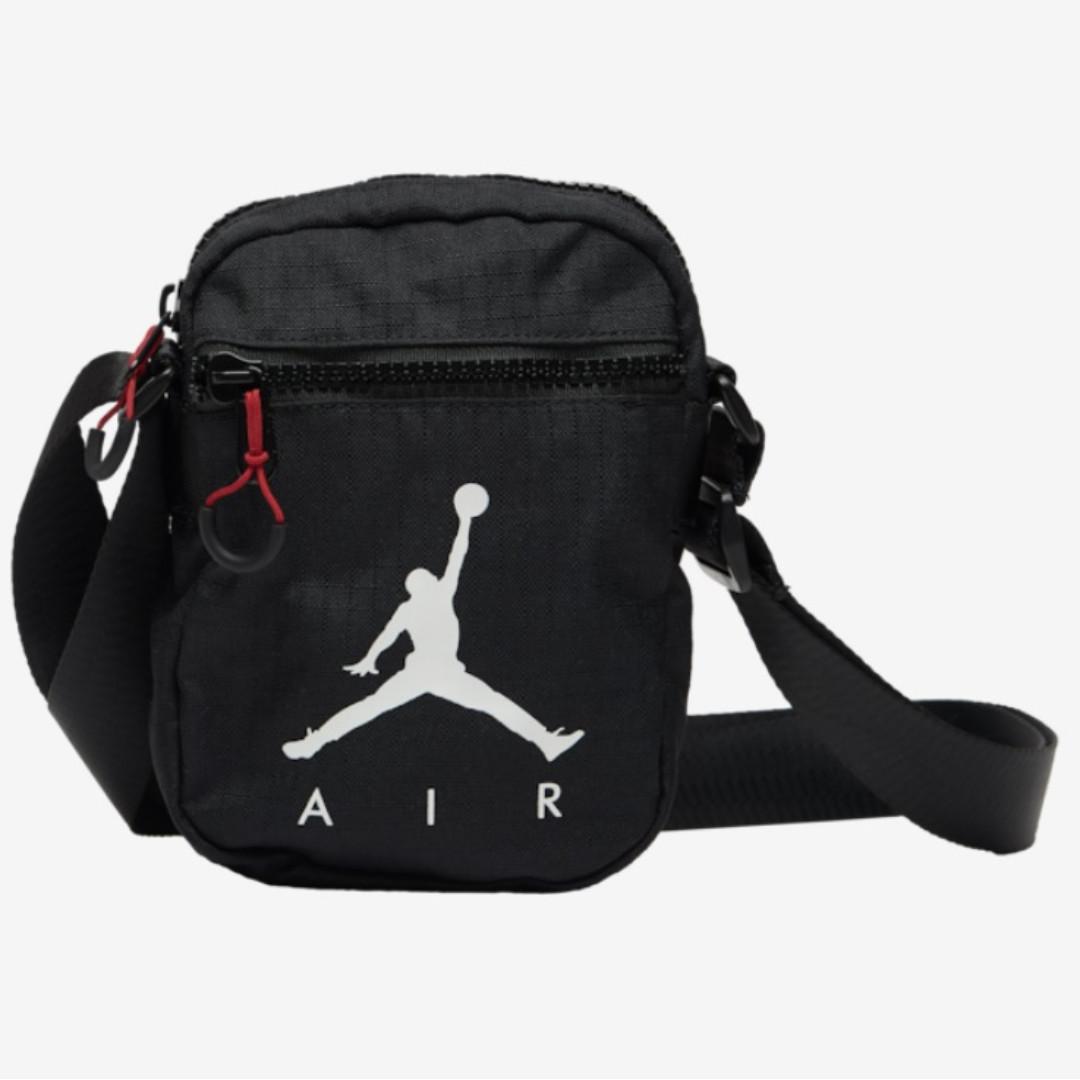 jordan sling bag black