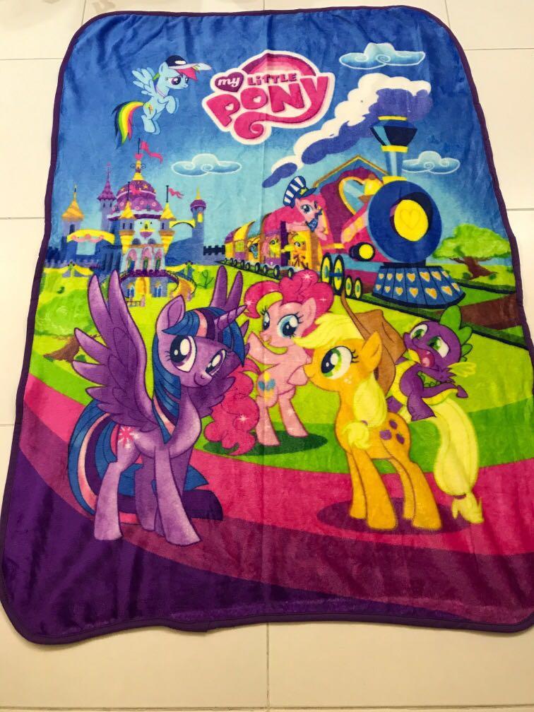 my little pony plush blanket