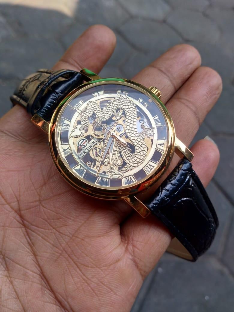 Jam Tangan Forsining Dragon Automatic Original Fesyen Pria Jam Tangan Di Carousell