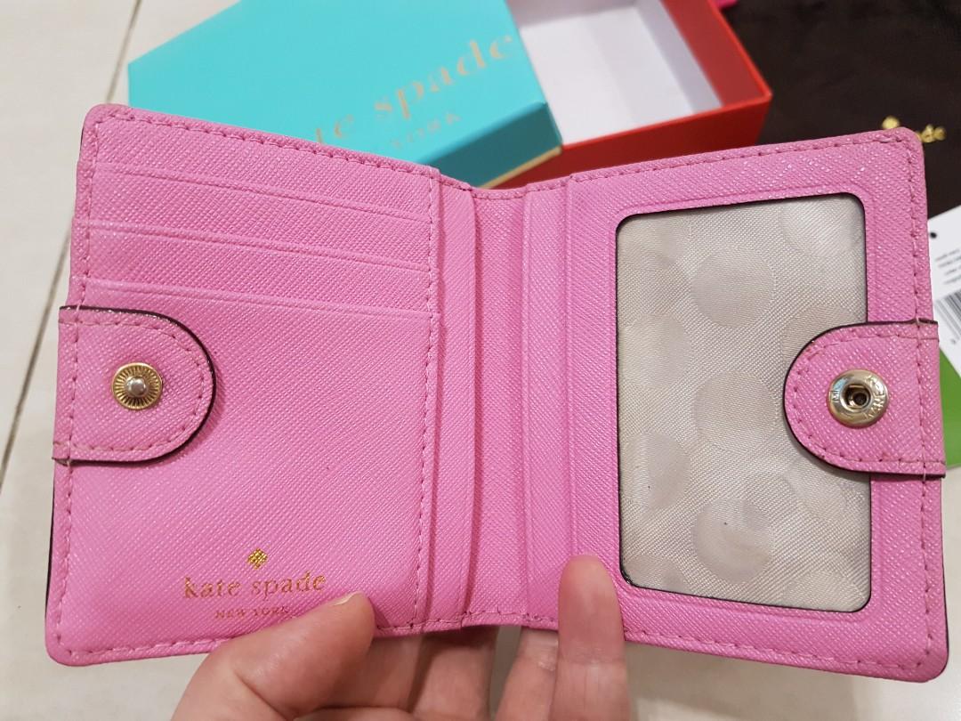 Kate Spade Small Stacy Rouge Pink Wallet