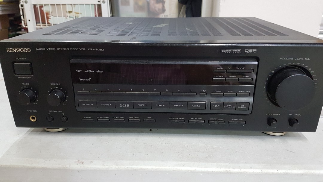KENWOOD STEREO RECEIVER KRV8050, Audio, Other Audio Equipment on Carousell