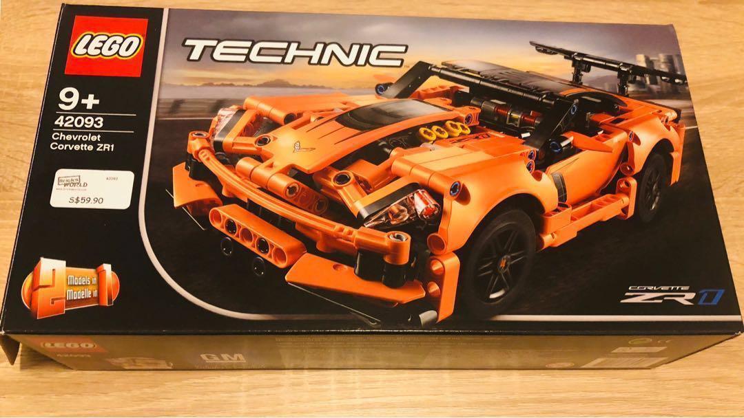 42093 lego technic chevrolet corvette zr1