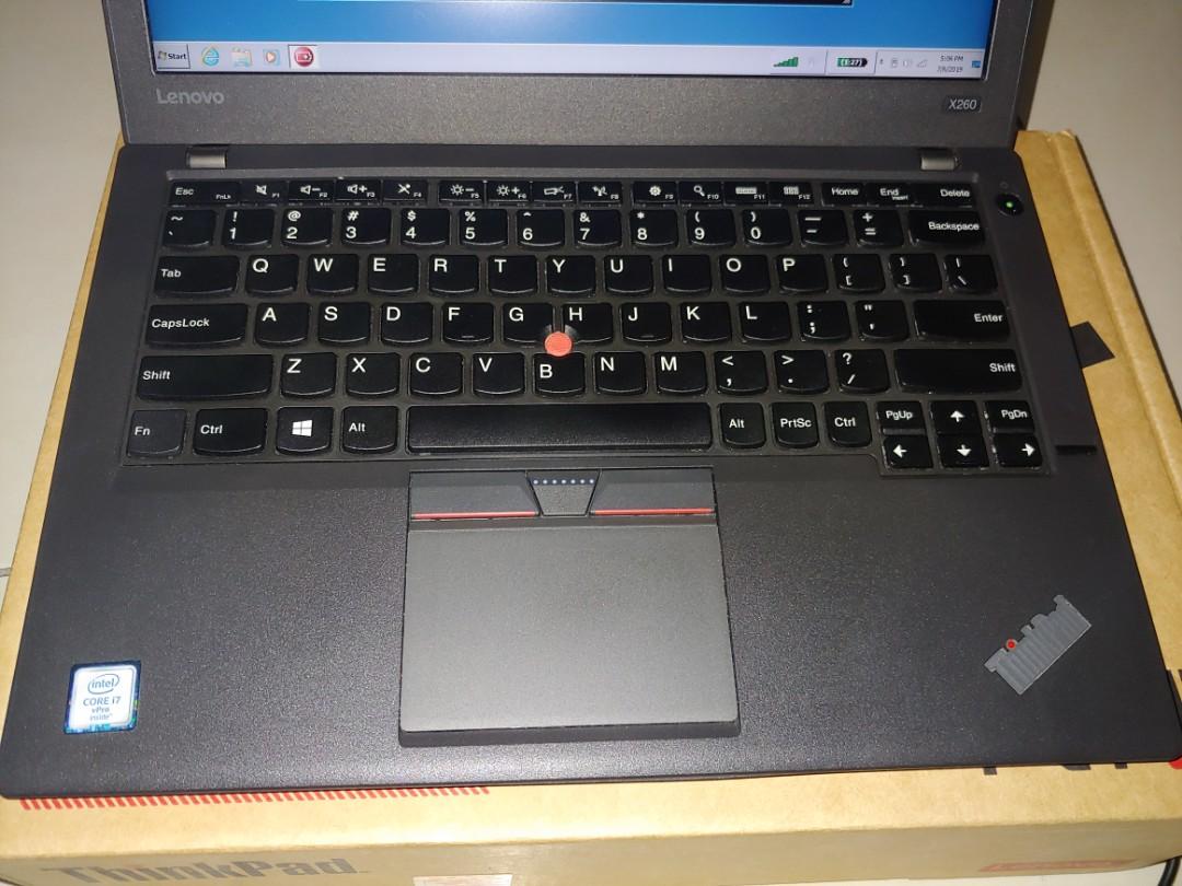 Lenovo Thinkpad X260 I7 6600u 8gb Ram Electronics Computers Laptops On Carousell