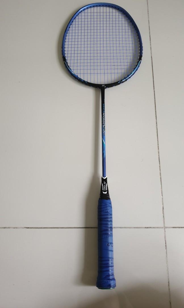 Black/Blue Yonex Nanoray 10F Badminton Racket UK Authorised Stockist 4U 