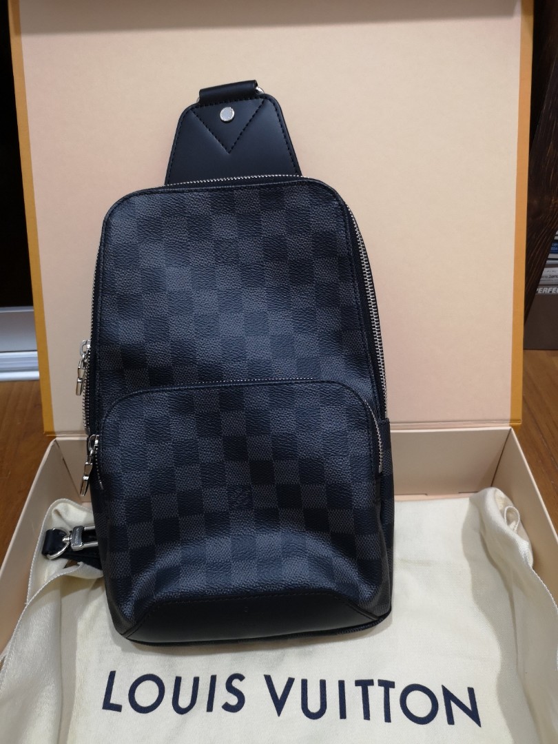 Louis Vuitton Damier Graphite Avenue Sling Bag, myGemma