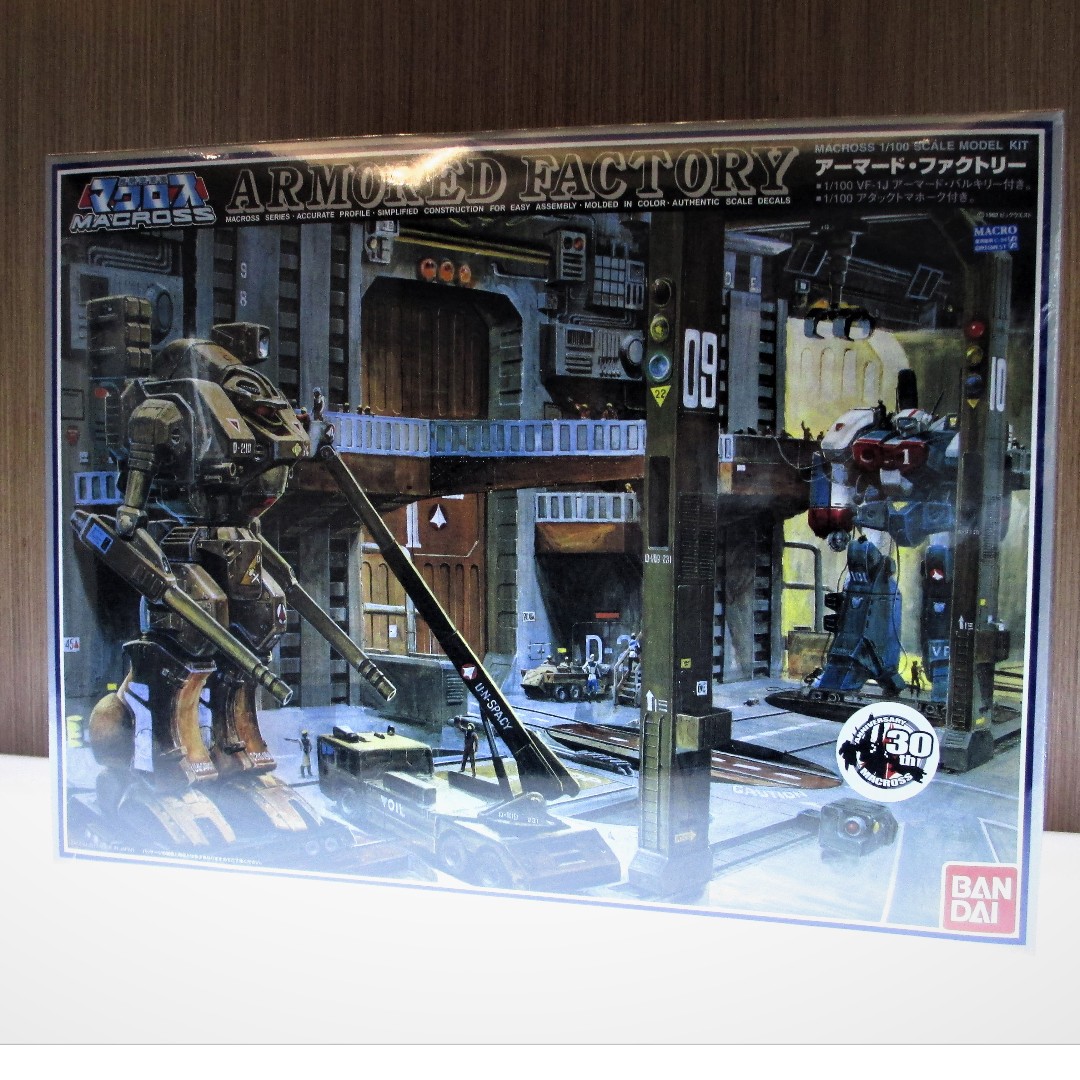 Macross Factory VF-1J Full Armor Valkyrie Vintage IMAI 1/100 Kit ...