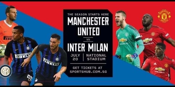 Manchester United Vs Inter Milan 2018 Manchester United vs Inter Milan Singapore!!, Hobbies & Toys