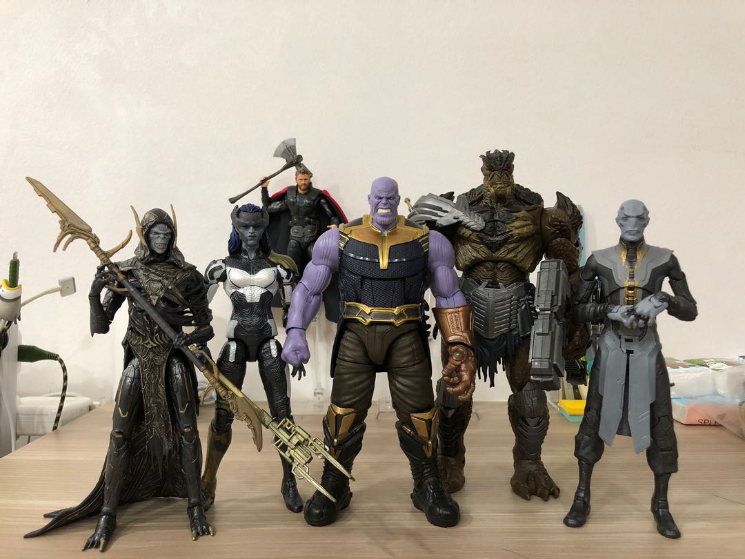 Marvel legends shop black order figures
