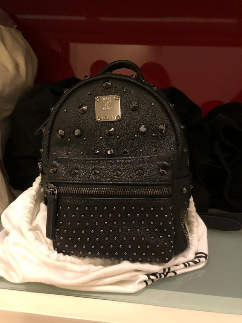 Mcm sales backpack swarovski