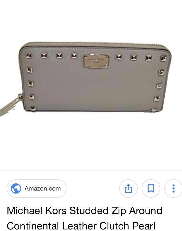 MK sales studded wallet