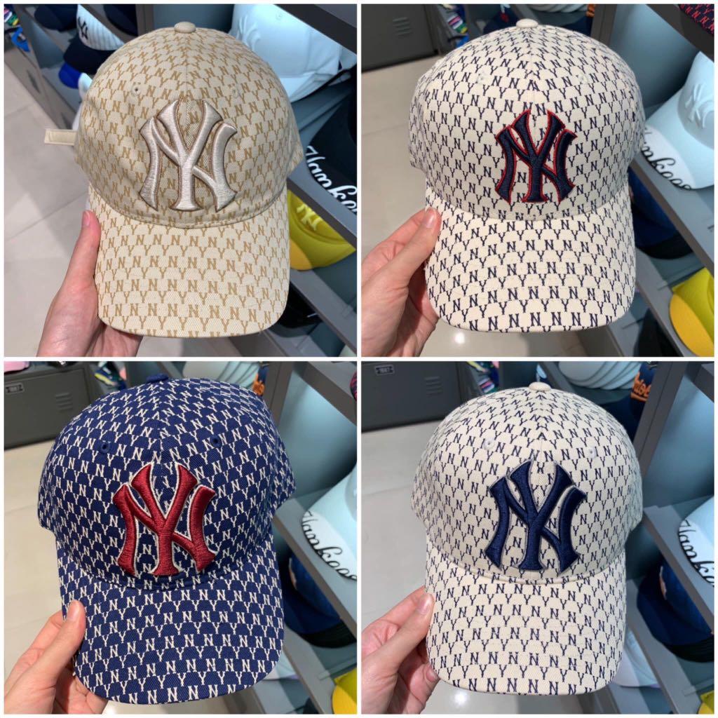 New york yankees mlb monogram adjustable cap