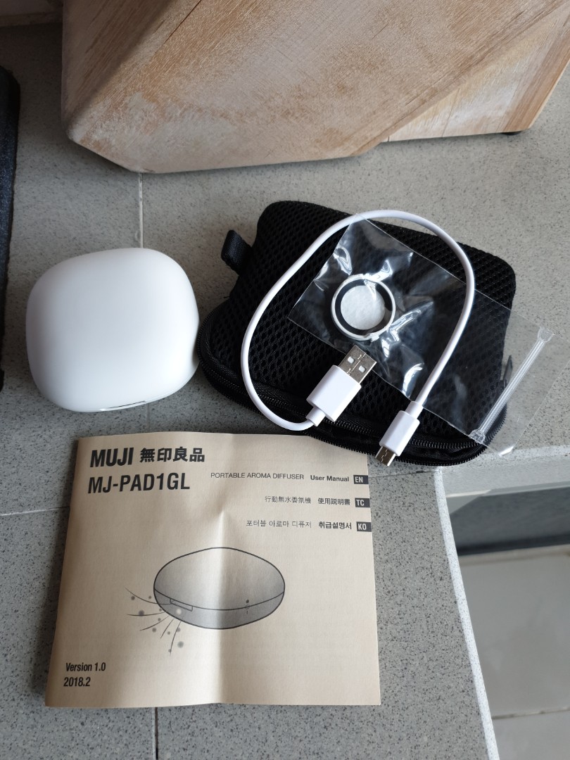 muji portable aroma diffuser instructions