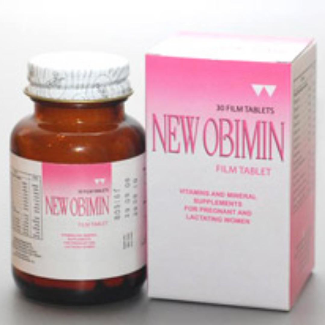 New Obimin 30 Tablets Pregnant And Lactation Supplements Babies Kids Maternity Care On Carousell