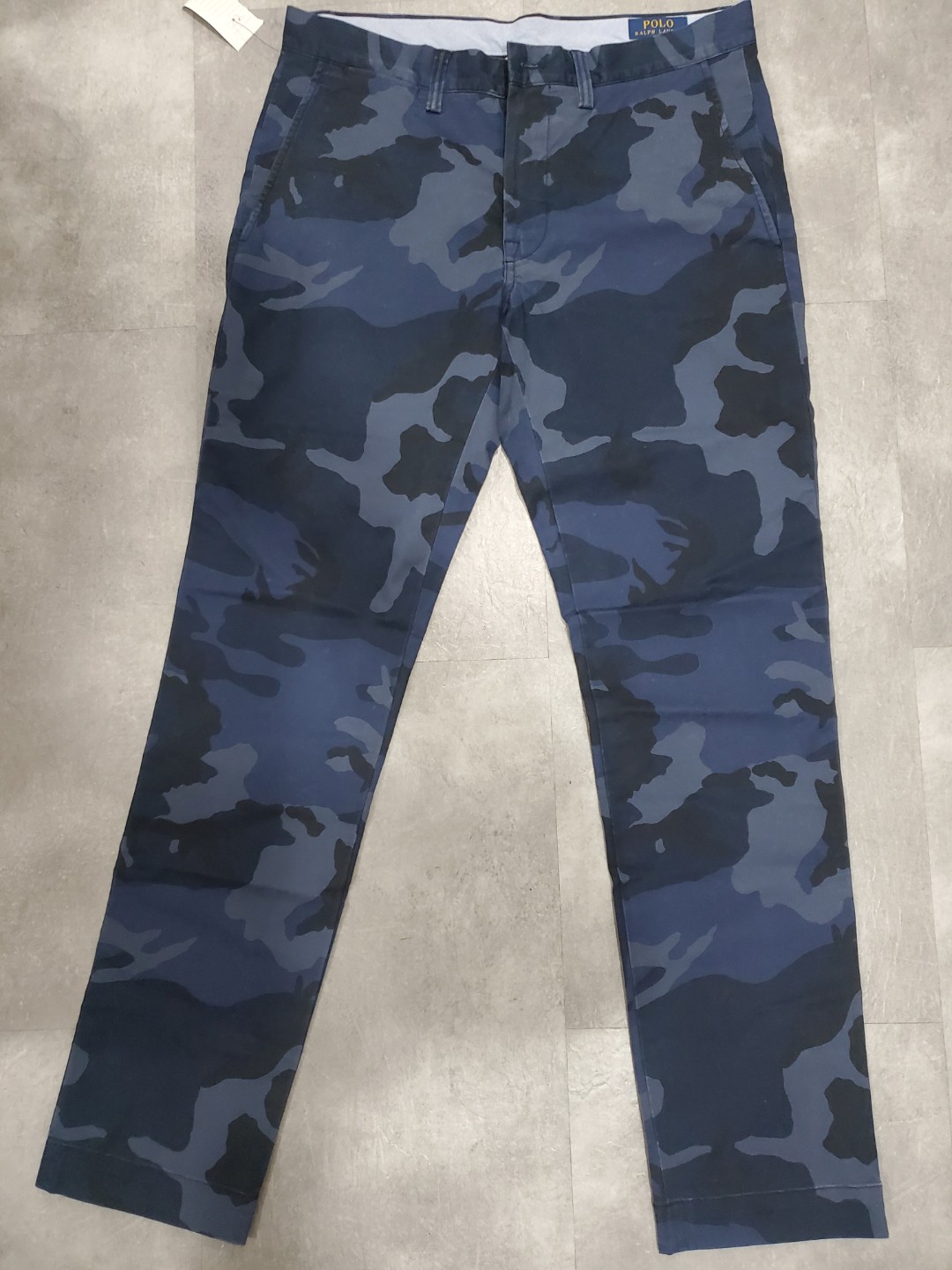 polo camo jeans