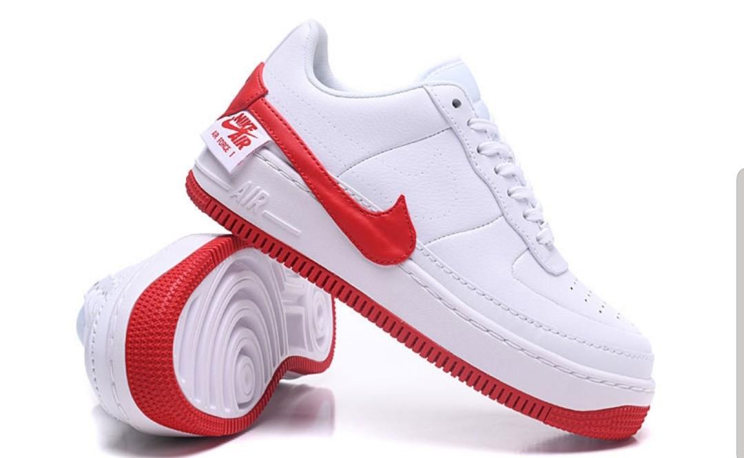 Nike jester online red and white