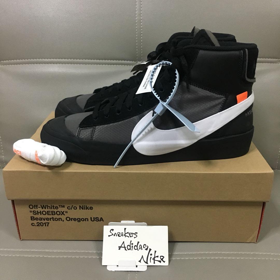 blazer mid off white black