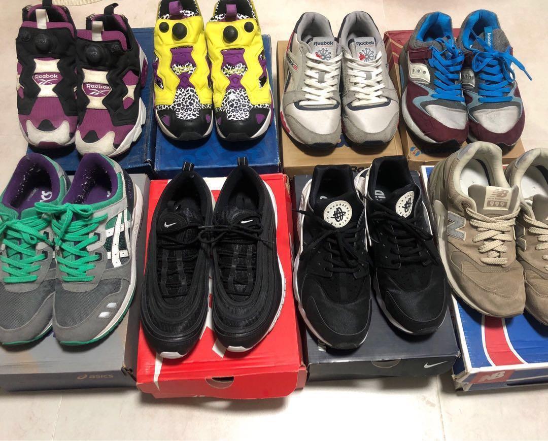 reebok and nike
