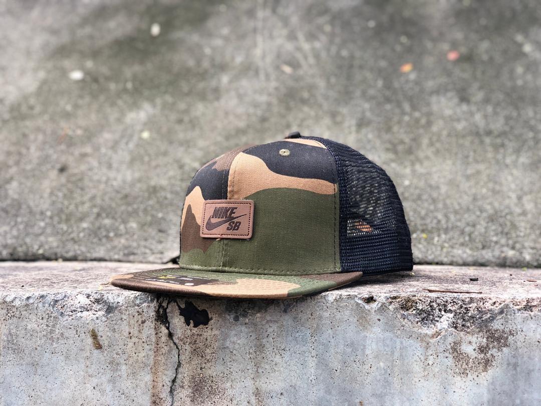 Nike Sb Trucker Camo Men s Fashion Watches Accessories Cap Hats on Carousell