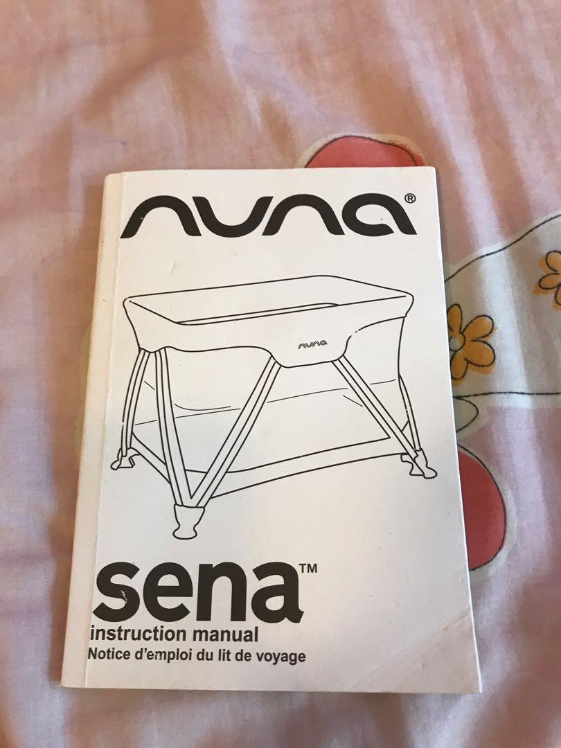 Nuna Sena greatest travel cot ever invented, Babies & Kids, Baby Nursery & Kids Furniture