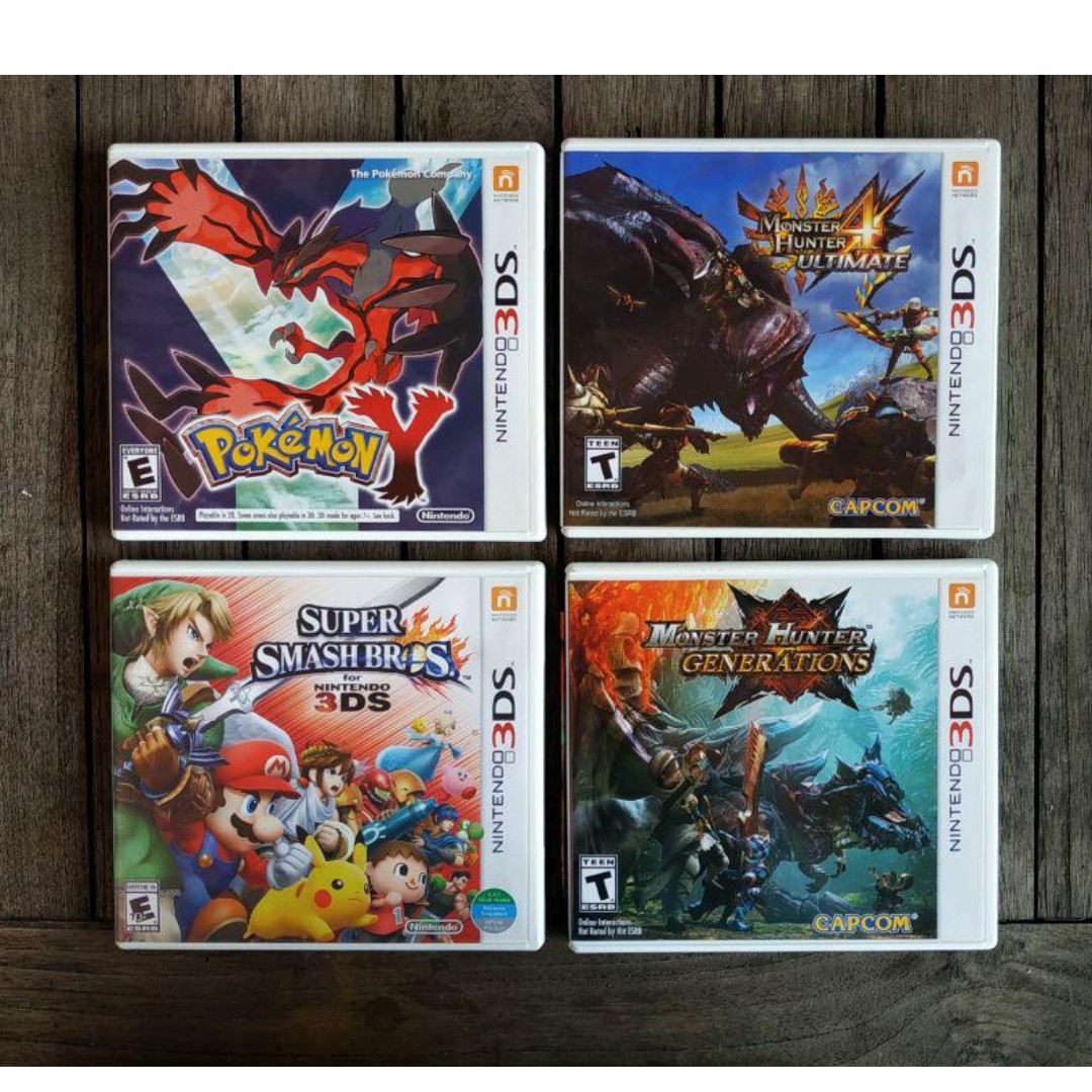 Monster hunter top 3ds games