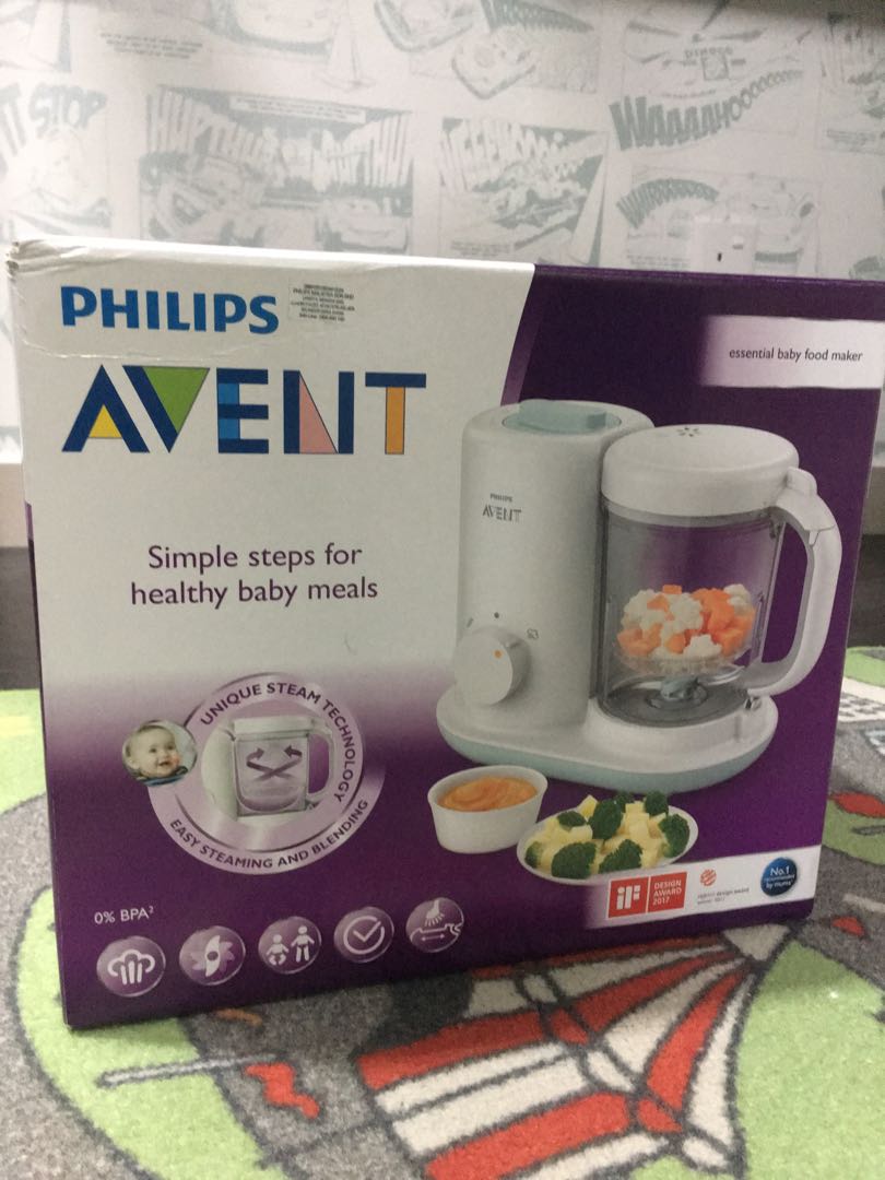 avent essential baby food maker