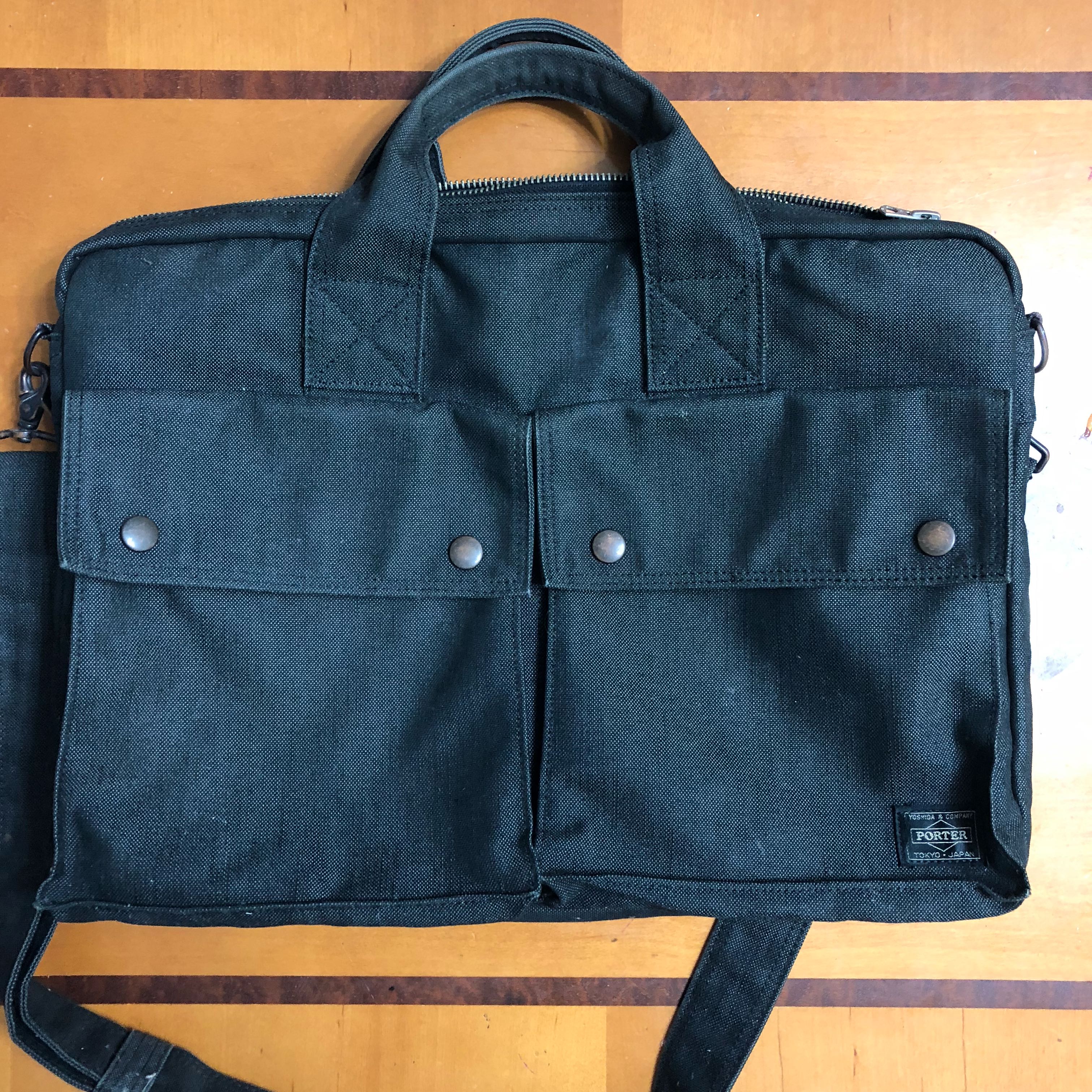 Porter Yoshida Japan Briefcase (Cordura Fabric), Men's Fashion, Bags, Briefcases on Carousell
