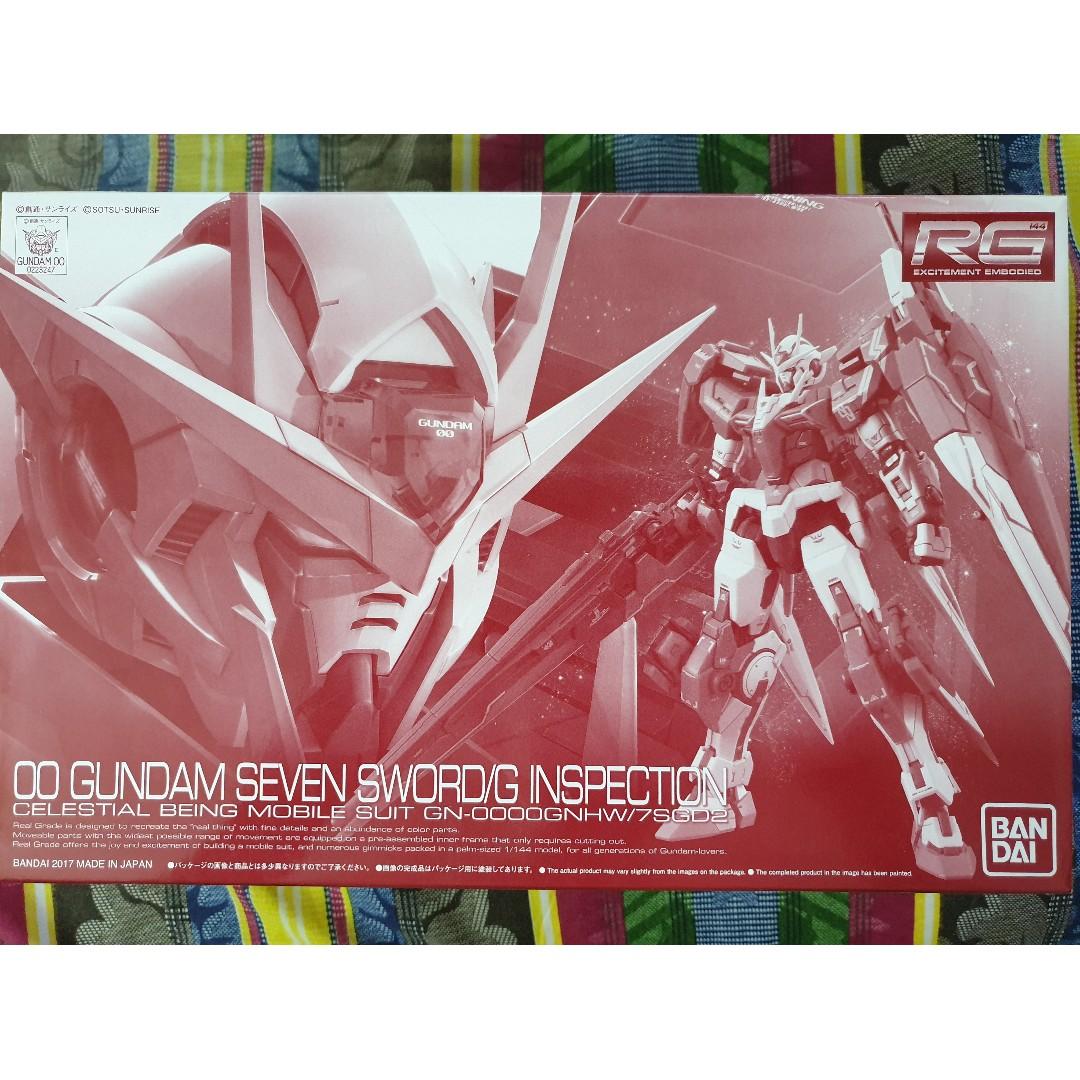 Rg 00 Seven Sword G Inspection Toys Games Bricks Figurines On Carousell