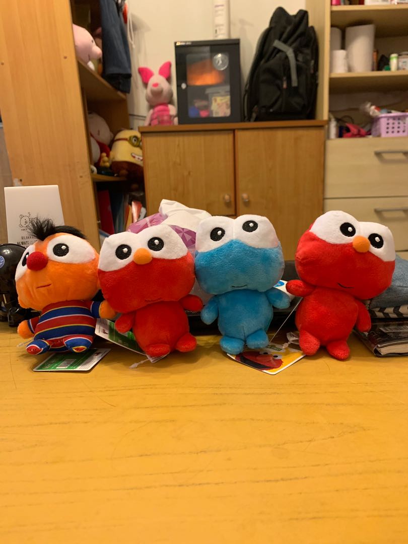 sesame street soft toys