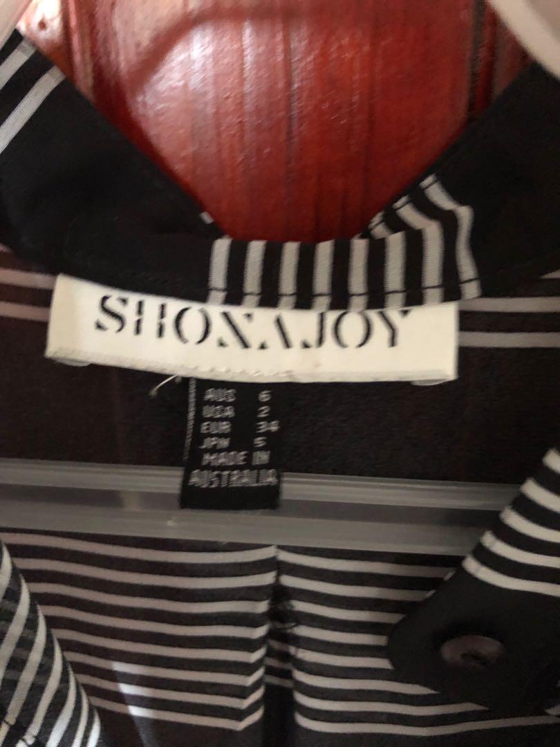 Shona Joy Striped Top (Category: Sleeveless) located in Quezon City. Submitted by tigermama27 (Listing ID 237705876, Image 2). Description: Shona Joy sheer striped top, size small. Worn only once! For more information about the item, kindly send me a message. Modes of payment: BDO or BPI deposit, PayPal.