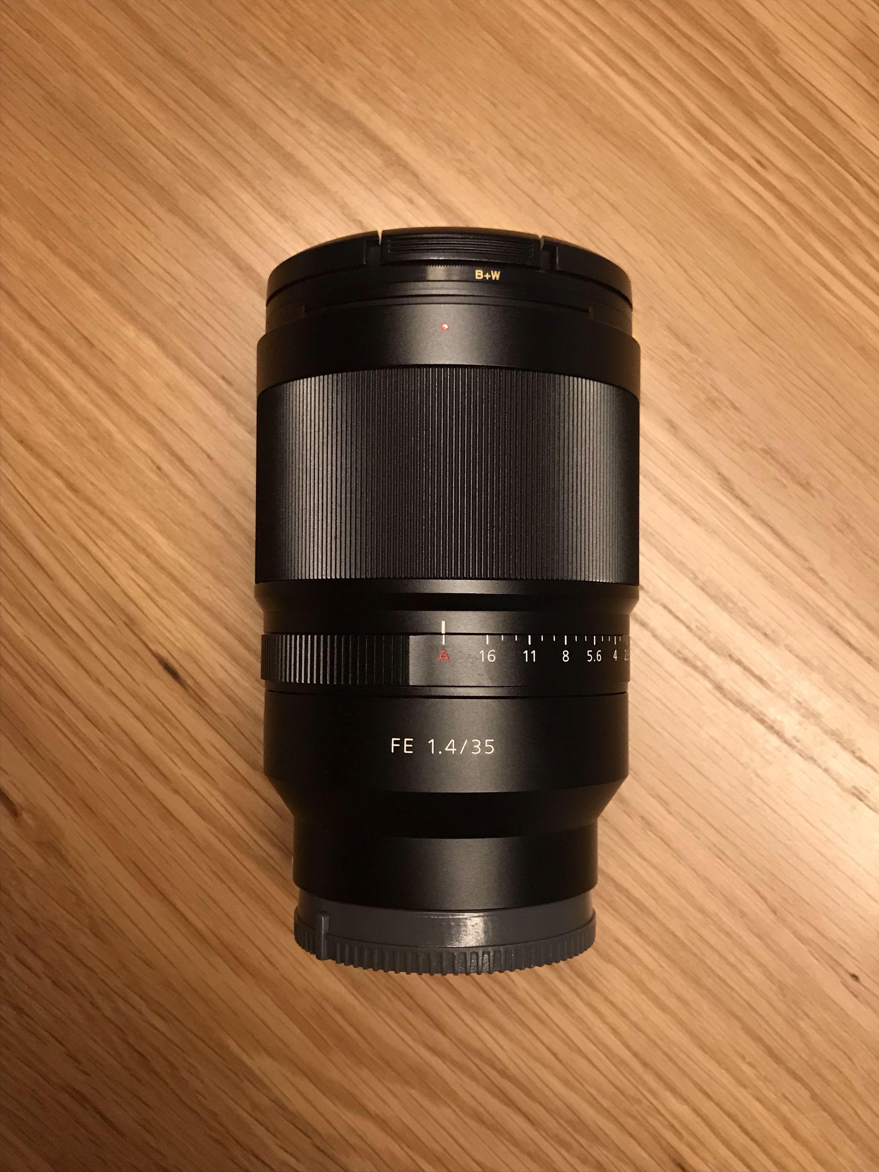 Sony Zeiss Distagon T Fe 35mm F1 4 Za Photography Lenses On Carousell