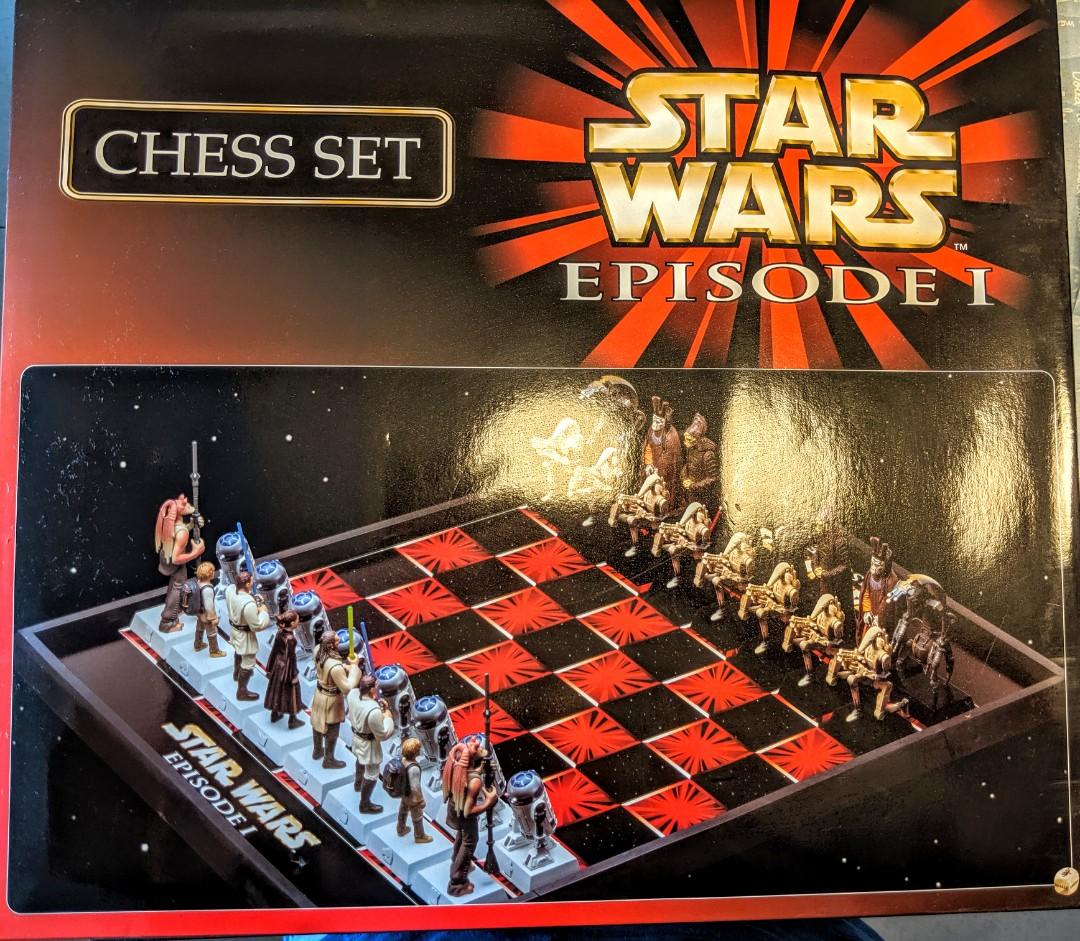 Star wars episode 1 chess set on sale