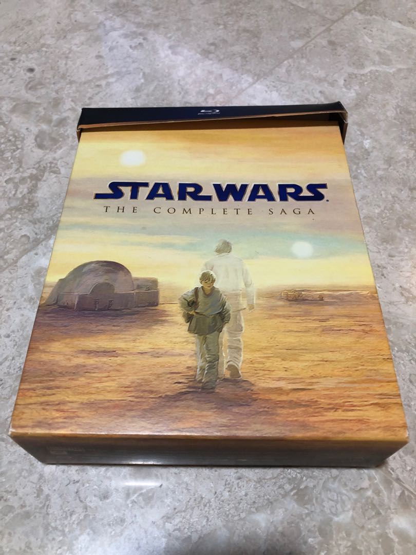 star wars blu ray set