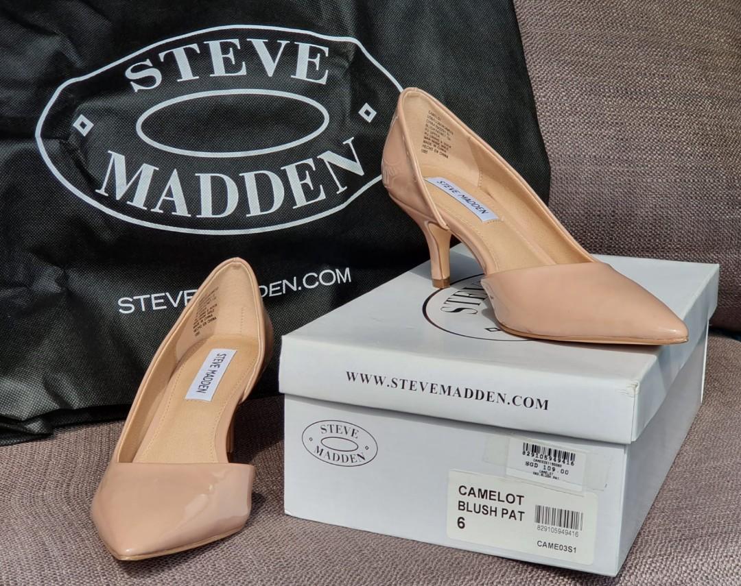 steve madden shiny heels