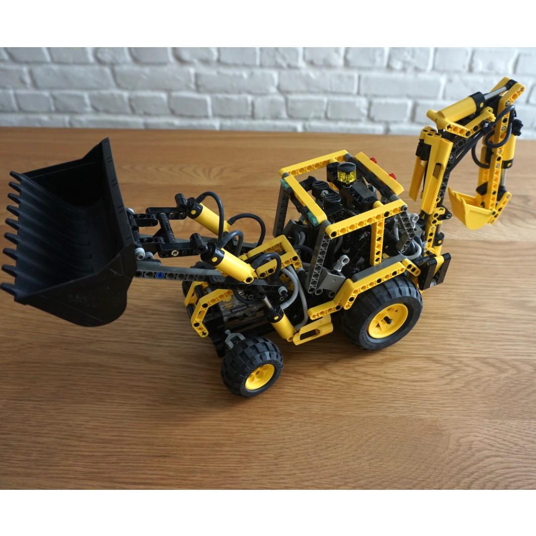 Lego technic backhoe loader 8455 best sale