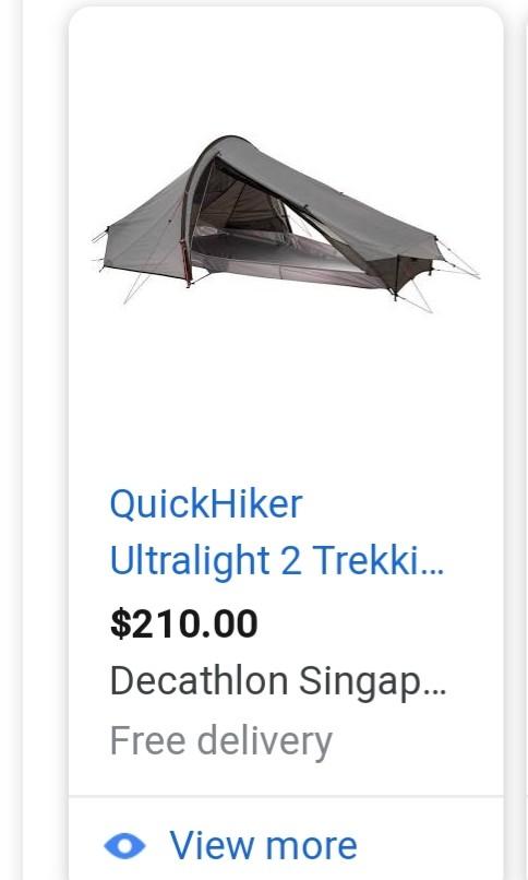 Quickhiker 2 decathlon sale