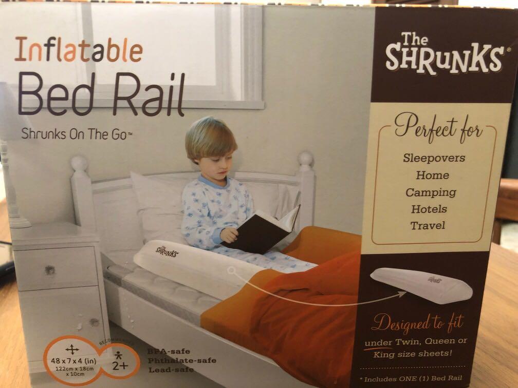 The Shrunks Inflatable Bed Rail Babies Kids Baby Nursery Kids Furniture Bed Guards on Carousell