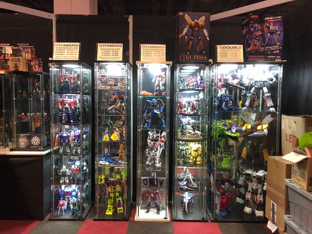 toy glass display cabinet