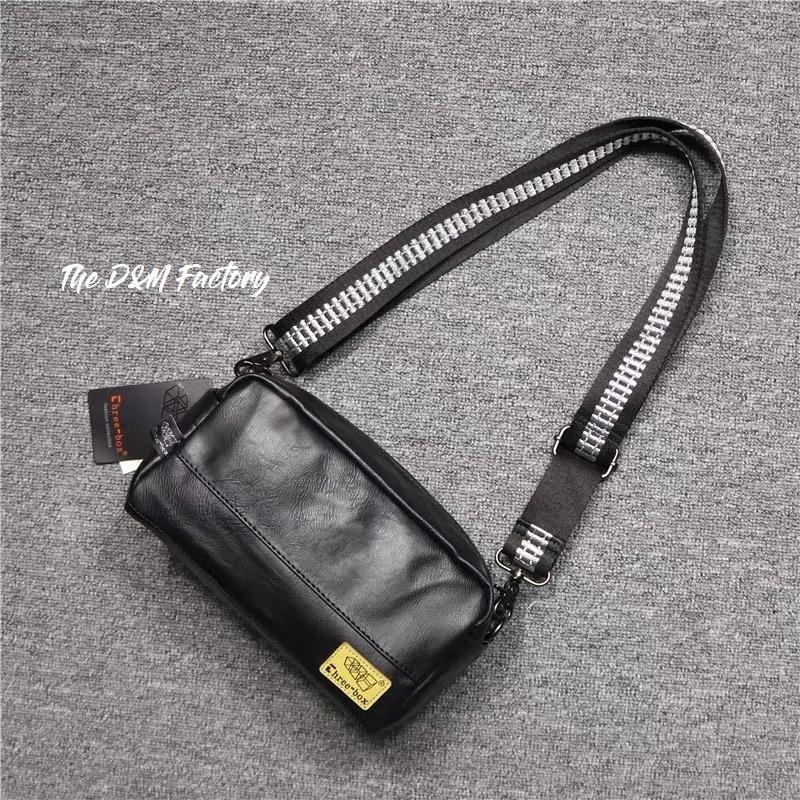Box style hot sale sling bag