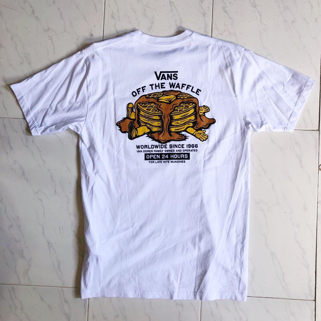 vans off the waffle t shirt