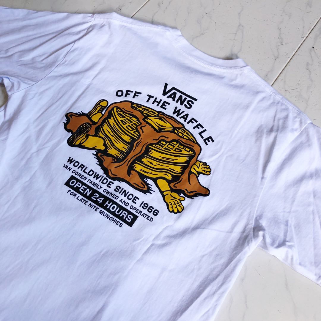 vans off the waffle t shirt