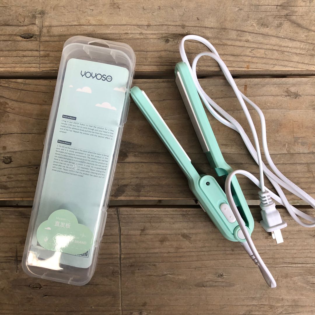 Yoyoso Travel Hair Straightening Iron Beauty Personal Care Face Face Care On Carousell