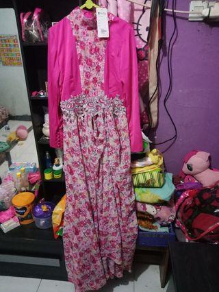 Gamis iffie by kartina butik new with tag