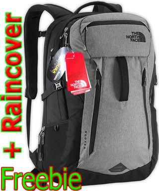 northface thenorthface bag authentic backpack bags women bag for men bag back pack Router black