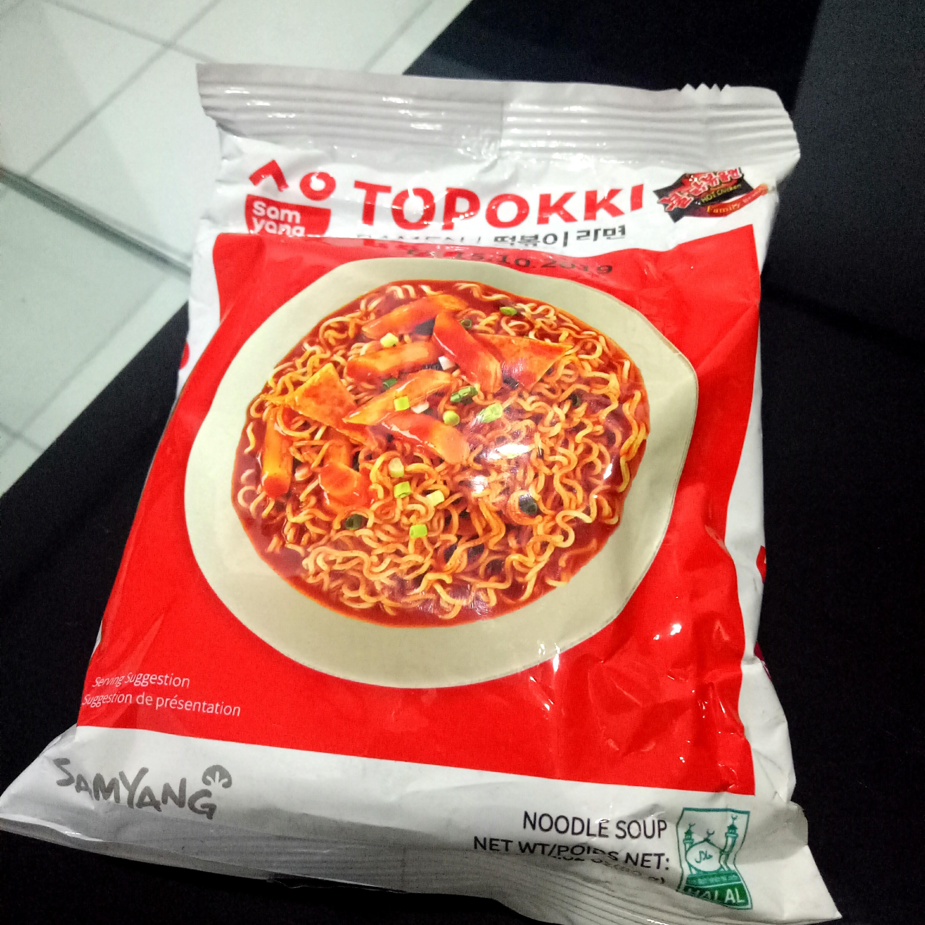 26 Samyang Topokki Ramen Halal Maugopay Makanan Minuman Makanan Instan Di Carousell