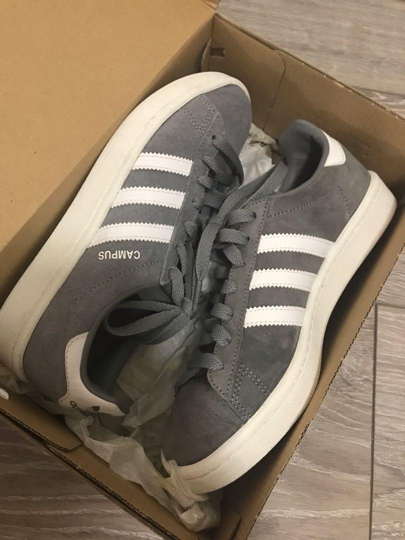 Adidas Campus Grey size 37 on Carousell