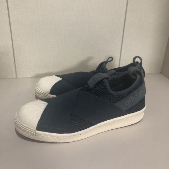 Superstar womens clearance navy blue