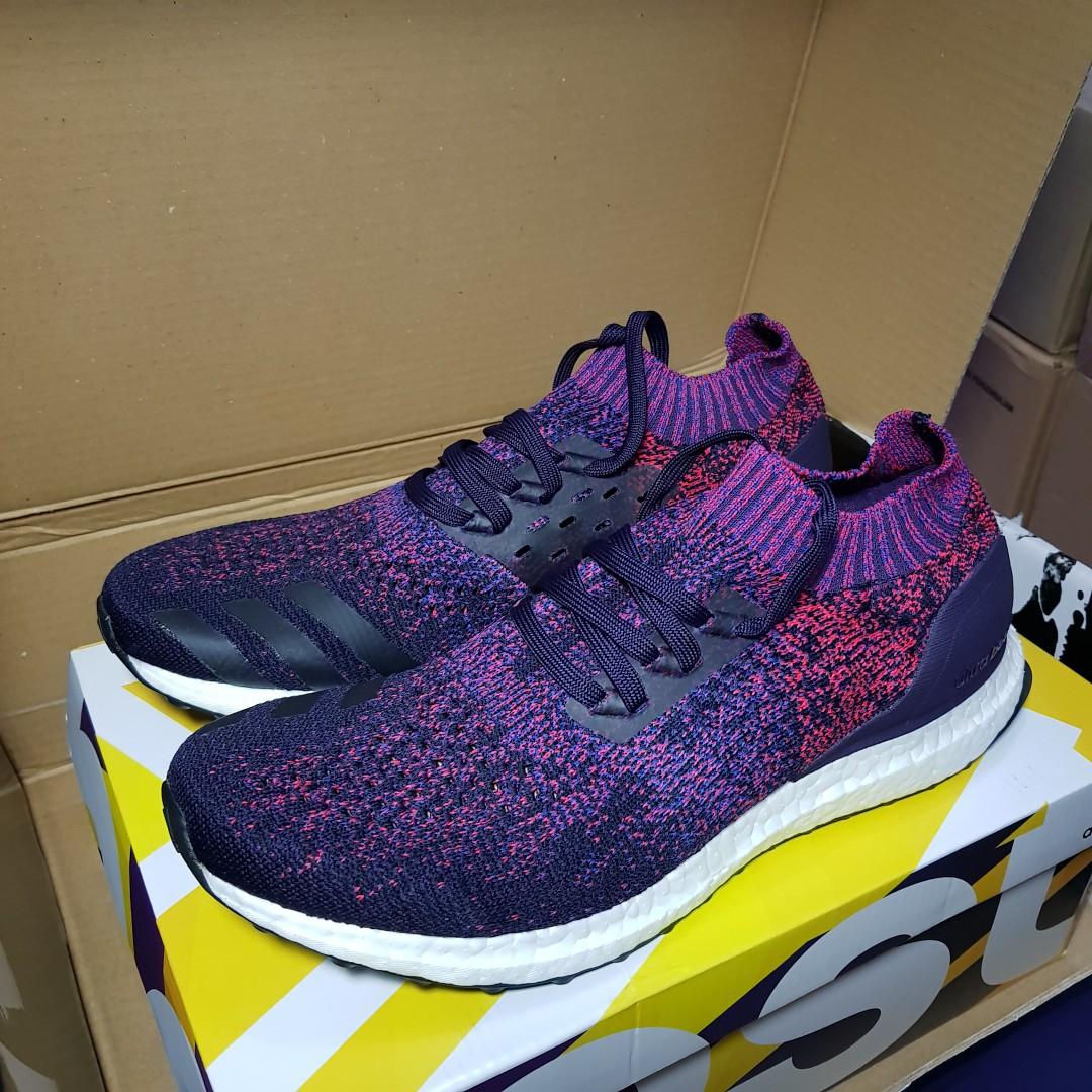 Adidas Ultraboost Uncaged Multicolor Red (100% Original), Fesyen Pria,  Sepatu , Sneakers di Carousell