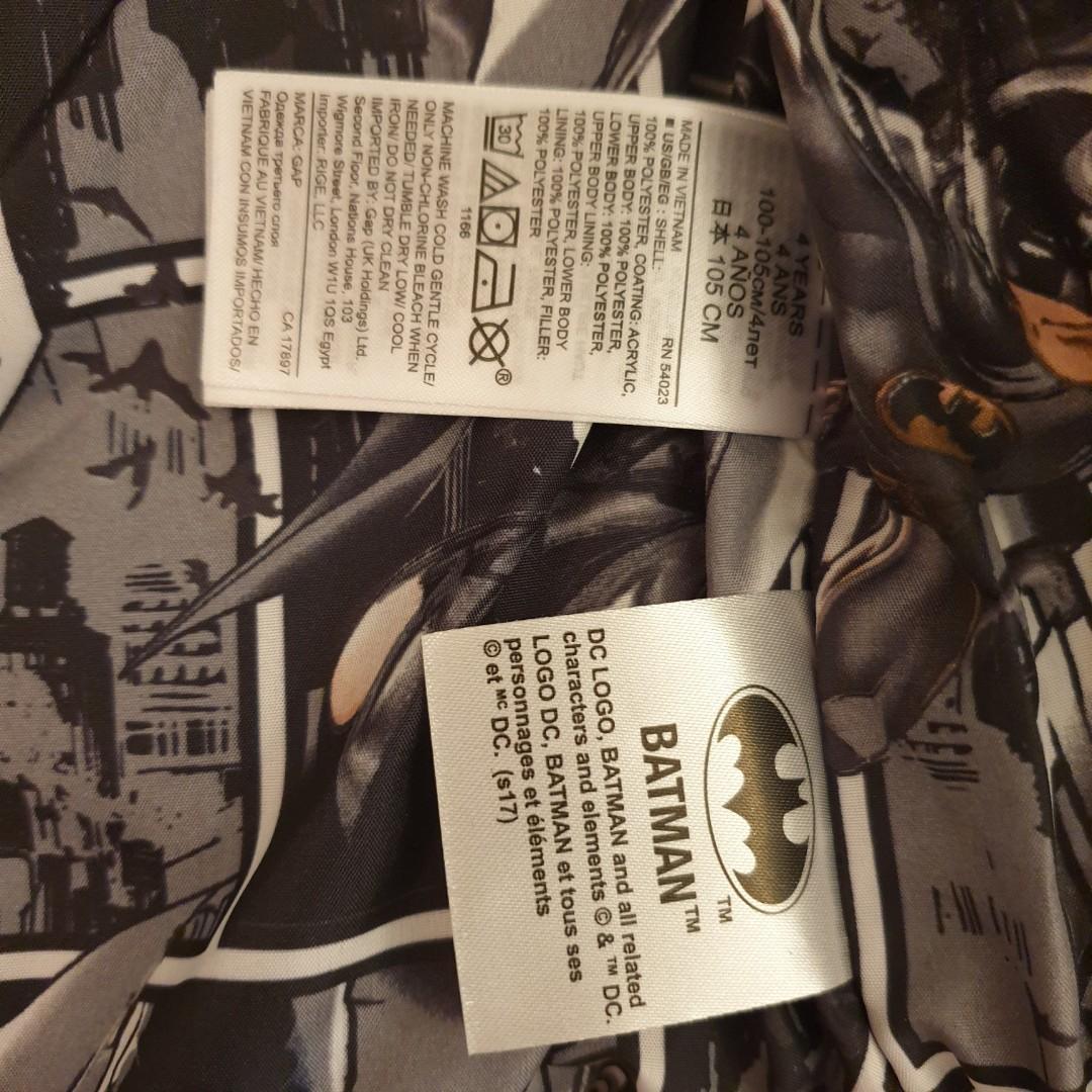 Gap sales batman jacket