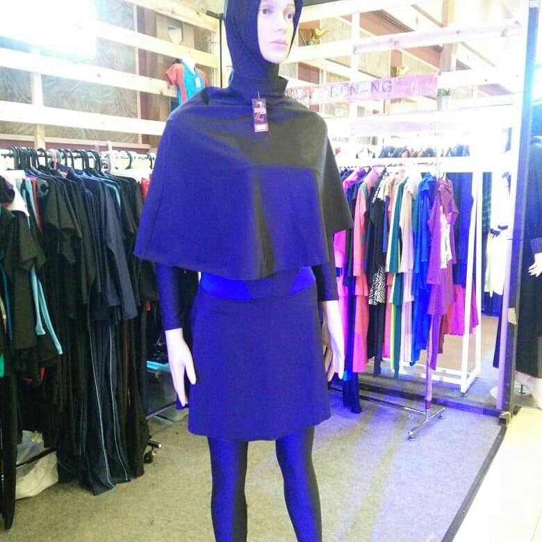 Baju Renang Wanita Panjang Pakaian Renang Muslim Diving Rok Fesyen Wanita Muslim Fashion Lainnya Di Carousell