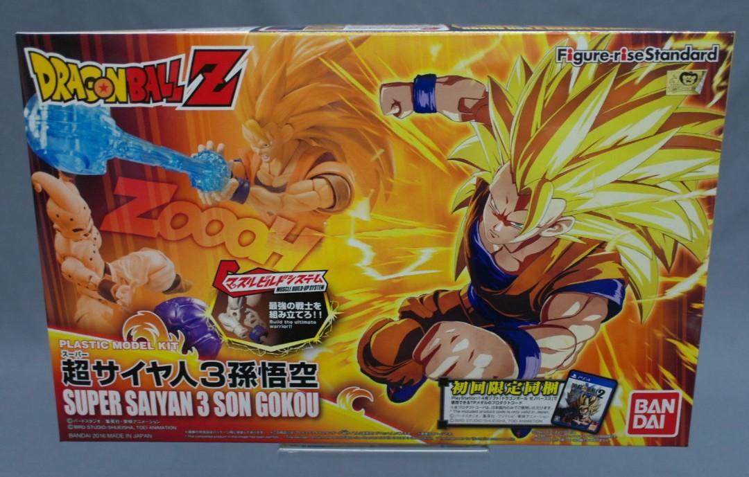 Bandai Figure Rise Son Goku Super Saiyan 3 Ssj3 Model Kit